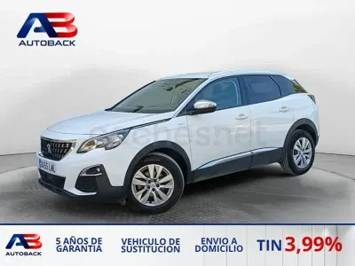 Usado Peugeot 3008 Style 130 CV (95 kW) 2021 Blanco SUV