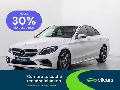 Usado Mercedes C220 194 CV (142 kW) 2020 Blanco Berlina