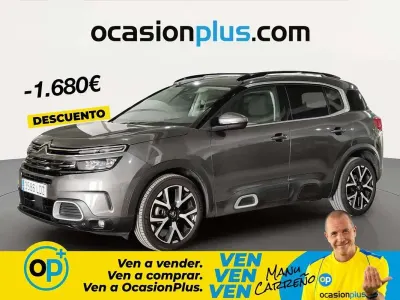 Usado Citroën C5 Aircross Shine 131 CV (96 kW) 2020 Gris SUV