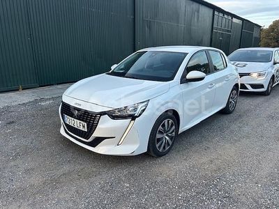 Usado Peugeot 208 Active 100 CV (73 kW) 2020 Blanco Utilitario