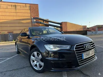 Käytetty Audi A6 Advanced 190 HP (139 kW) 2015 Sininen Sedan