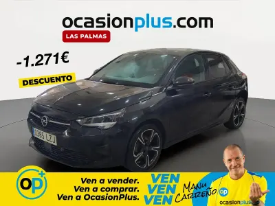 Usado Opel Corsa GS Line 102 CV (75 kW) 2022 Negro Utilitario