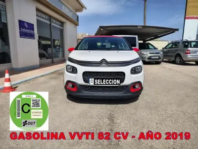 Usado Citroën C3 82 CV (60 kW) 2019 Blanco Utilitario