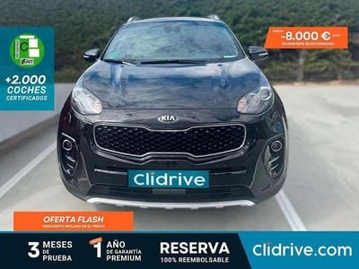 Negro Usado 2016 Kia Sportage GT-Line SUV | 16.390 € (Precio justo)
