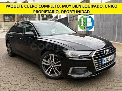 Usado Audi A6 204 CV (150 kW) 2019 Azul Familiar