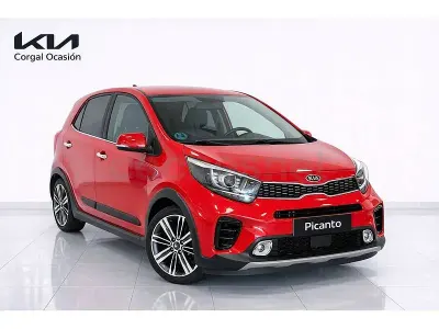Brugt Kia Picanto X-Line 100 HK (73 kW) 2019 Rød Hatchback