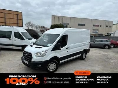 Usado Ford Transit 130 CV (95 kW) 2022 Blanco Berlina