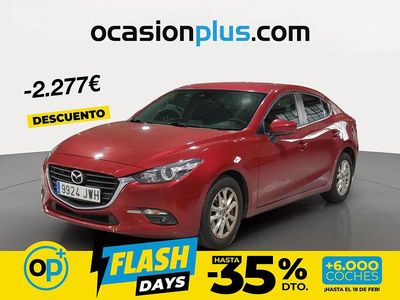Usado Mazda 3 Style 120 CV (88 kW) 2017 Rojo Berlina