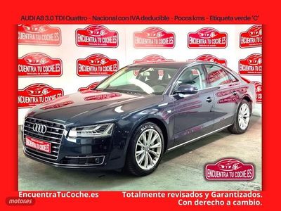 Negro Usado 2015 Audi A8 Premium Berlina | 37.990 €