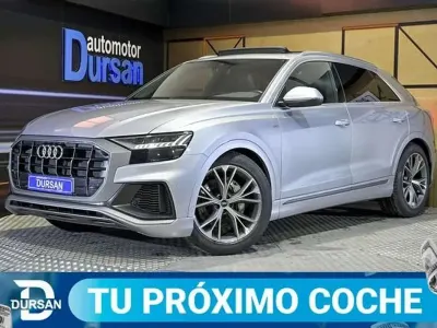 Usado Audi Q8 S-Line 290 CV (213 kW) 2021 Gris SUV