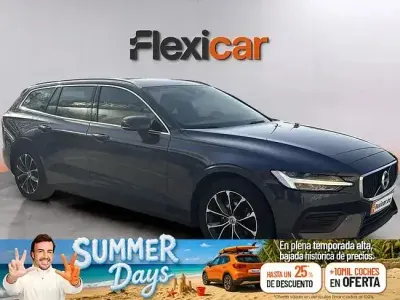 Usado Volvo V60 150 CV (110 kW) 2019 Gris Familiar