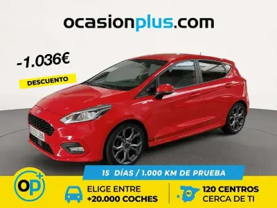 Usado Ford Fiesta ST-Line 76 CV (55 kW) 2019 Rojo Utilitario
