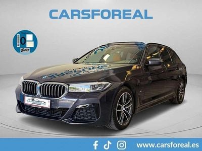 Negro Usado 2021 BMW 530e Familiar | 28.990 € (Precio justo)