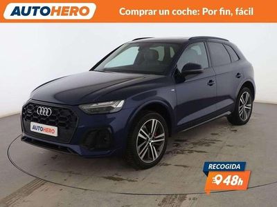 Azul Usado 2020 Audi Q5 S-Line SUV | 37.047 € (Un poco caro)
