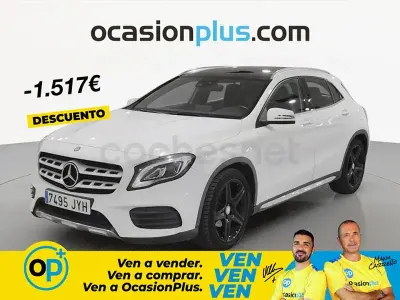 Usado Mercedes GLA200 136 CV (100 kW) 2017 Blanco SUV