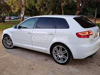 Usado Audi A3 S-Line 140 CV (102 kW) 2011 Blanco Utilitario