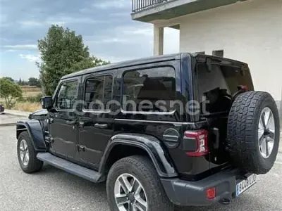 Usado Jeep Wrangler Sahara 270 CV (198 kW) 2020 Negro SUV