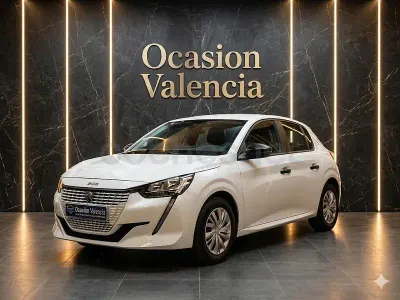 Usado Peugeot 208 Active 75 CV (55 kW) 2023 Blanco Utilitario