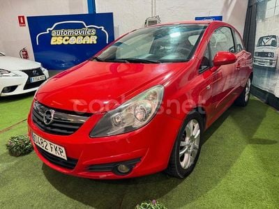 Rojo Usado 2007 Opel Corsa Enjoy Berlina | 3500 € (Precio justo)