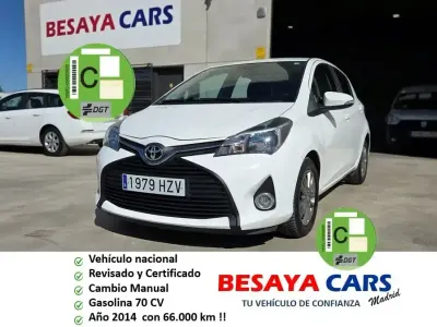 Usado Toyota Yaris City 69 CV (50 kW) 2014 Blanco Utilitario