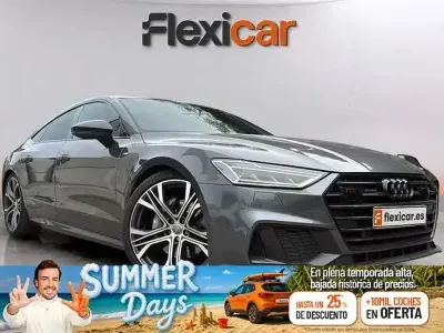 Usado Audi A7 Sportback 286 CV (210 kW) 2018 Gris Utilitario