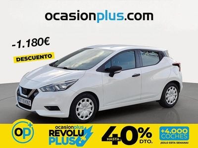 Usado Nissan Micra S 90 CV (66 kW) 2018 Blanco Utilitario