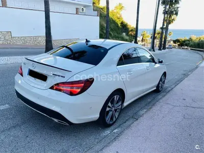 Usado Mercedes CLA200 136 CV (100 kW) 2018 Blanco Berlina