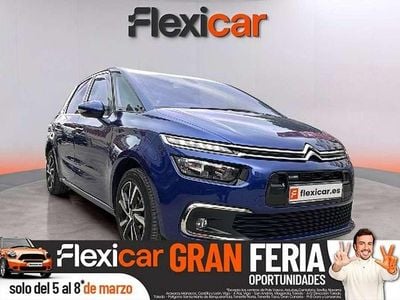 Usado Citroën C4 Feel 131 CV (96 kW) 2017 Azul Utilitario