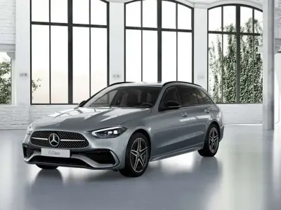 Usado Mercedes C220 199 CV (146 kW) 2025 Plateado Familiar