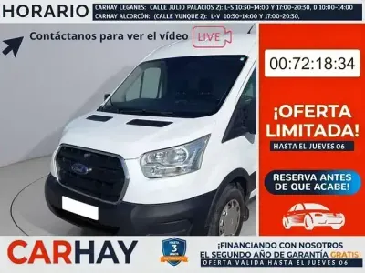 Usado Ford Transit Trend 131 CV (96 kW) 2021 Blanco Van