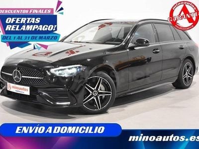 Usado Mercedes C300e 313 CV (230 kW) 2022 Negro Familiar