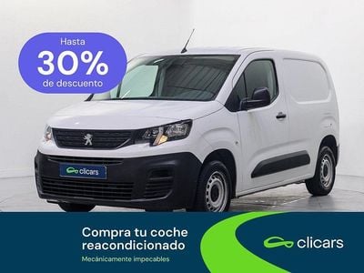 Usado Peugeot Partner S 100 CV (73 kW) 2021 Blanco Monovolumen