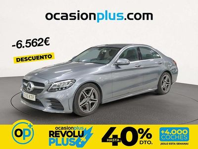 Usado Mercedes C200 184 CV (135 kW) 2019 Gris Berlina