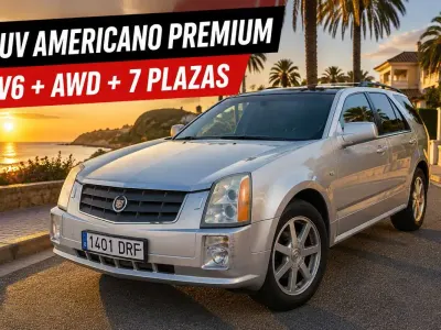 Usado Cadillac SRX 258 CV (189 kW) 2005 Plateado SUV