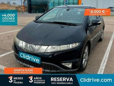 Usado Honda Civic Sport 140 CV (102 kW) 2007 Negro Utilitario