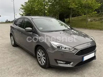 Usado Ford Focus Titanium 115 CV (84 kW) 2015 Negro Berlina