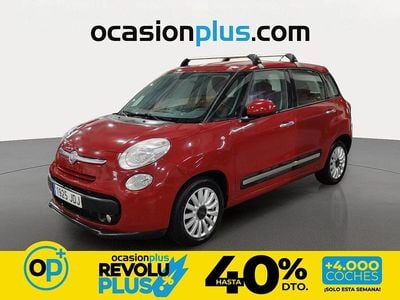 Usado Fiat 500L Pop Star 85 CV (62 kW) 2015 Rojo Monovolumen