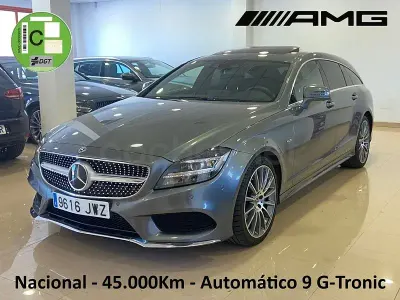 Usado Mercedes CLS350 Shooting Brake 258 CV (189 kW) 2017 Gris / plata Familiar