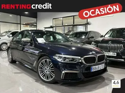 Usado BMW M550 462 CV (339 kW) 2017 Azul Berlina