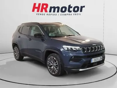 Usado Jeep Compass Limited 131 CV (96 kW) 2022 Azul SUV