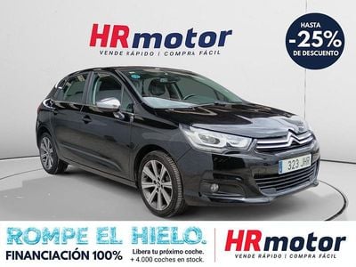 Usado Citroën C4 Feel 120 CV (88 kW) 2015 Negro Berlina