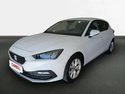 Usado Seat Leon ST Style 131 CV (96 kW) 2020 Blanco Familiar