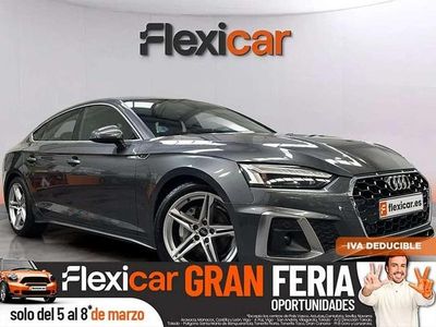 Usado Audi A5 Sportback S-Line 204 CV (150 kW) 2022 Gris Utilitario