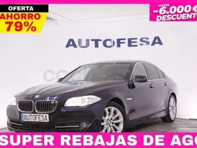 Usado BMW 528 245 CV (180 kW) 2013 Azul Berlina