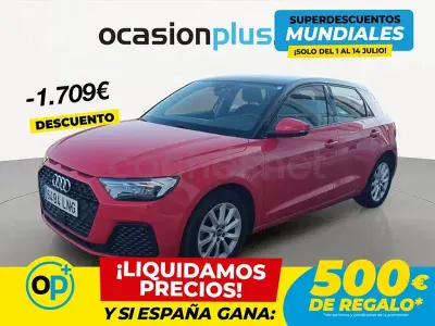 Usado Audi A1 Sportback Advanced Plus 110 CV (80 kW) 2021 Rojo Utilitario