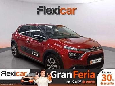 Rojo Usado 2024 Citroën C3 PureTech Berlina | 12.290 € (Precio justo)