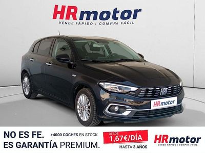Usado Fiat Tipo Life 101 CV (74 kW) 2021 Negro Familiar