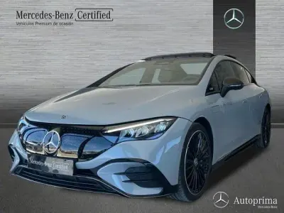 Usado Mercedes EQE350 214 kW (292 CV) 2023 Manufaktur gris alpino
