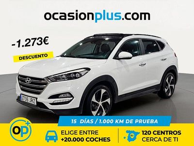 Usado Hyundai Tucson Style 141 CV (103 kW) 2016 Blanco SUV