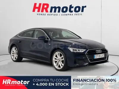 Usado Audi A7 Sportback S-Line 204 CV (150 kW) 2022 Azul Utilitario